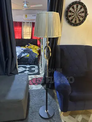 Brand New Modern Gold Ring Luxury Floor Lamp