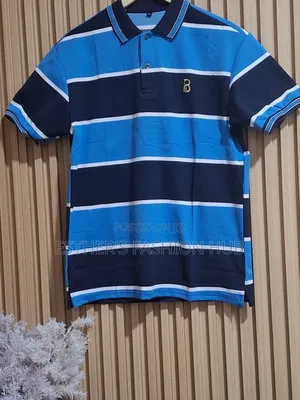 Men's Striped Lacoste/ Club -T