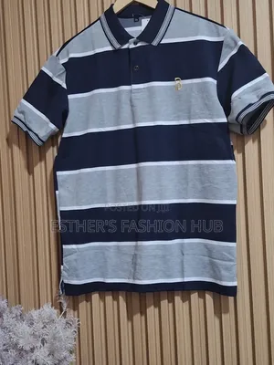 Men's Striped Lacoste/ Club -T