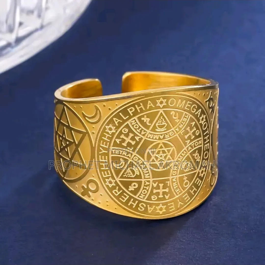 Enochian Metatron Magical Angelic Ring