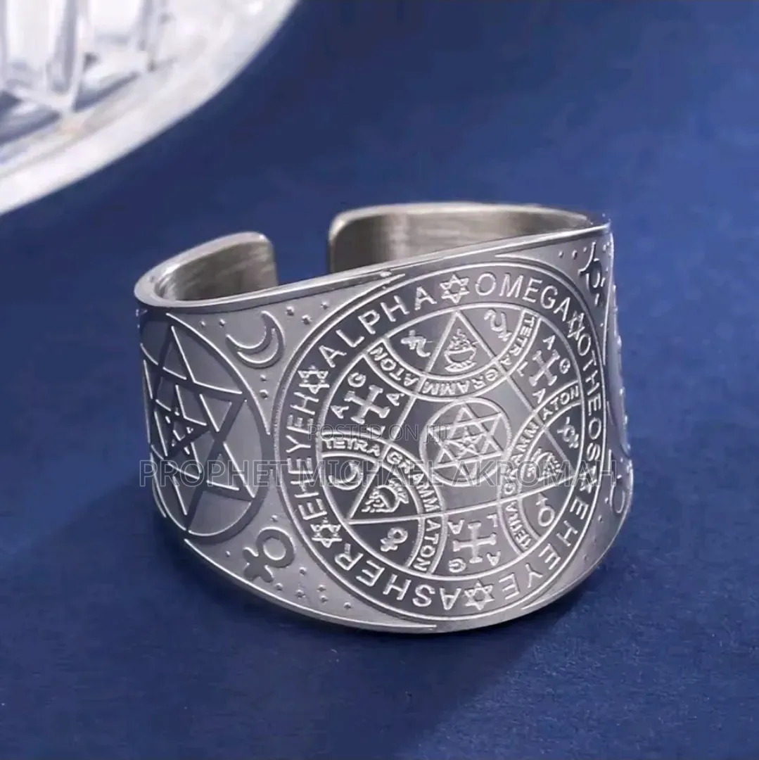 Enochian Metatron Magical Angelic Ring