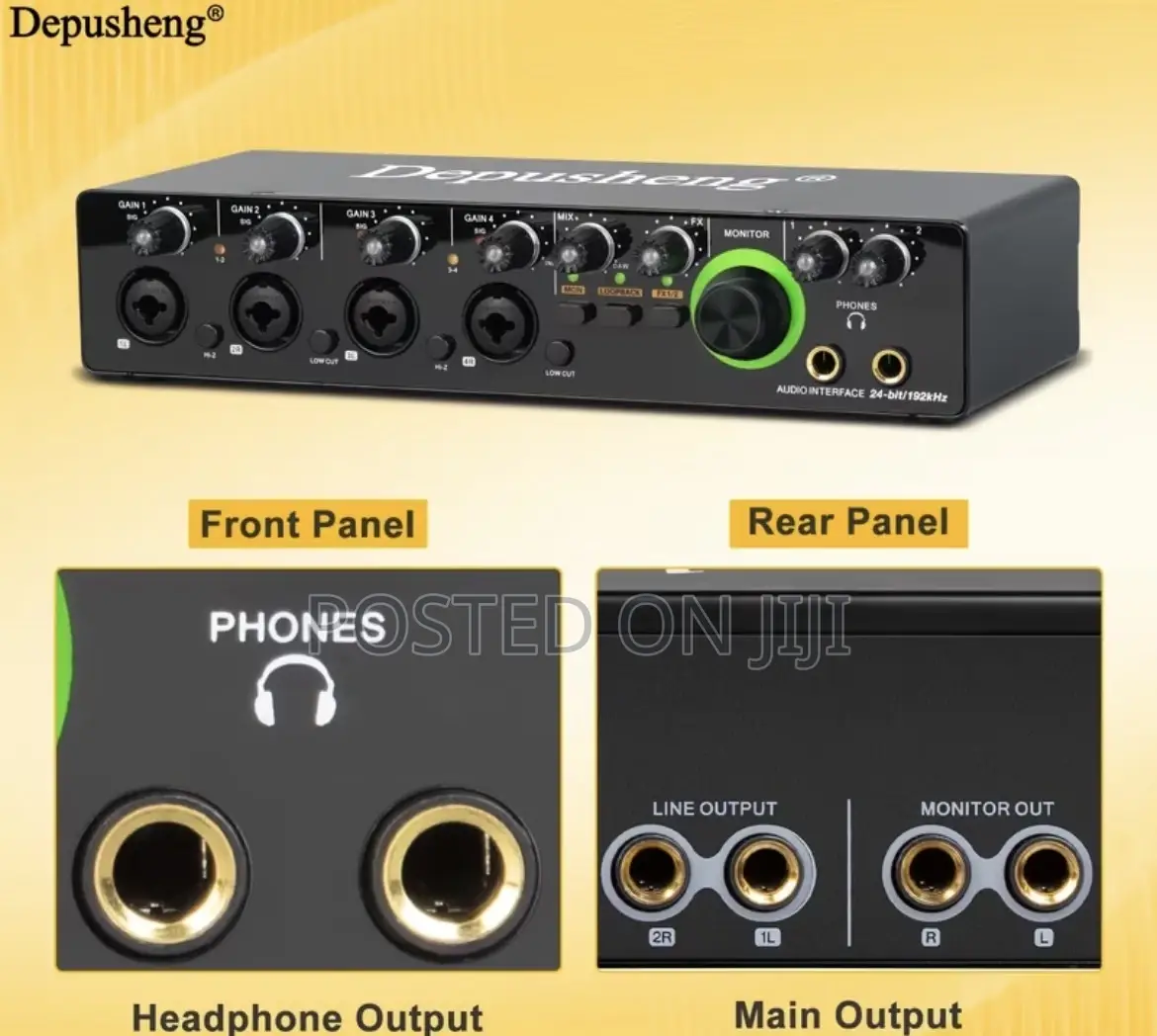 Depusheng Professional Hd Sound Card