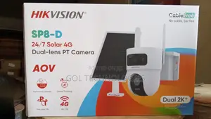 Hikvision Solar 8mp 24/7 Solar 4g Dual-Lens Pt Camera Ds-2cfsp8-D/4g