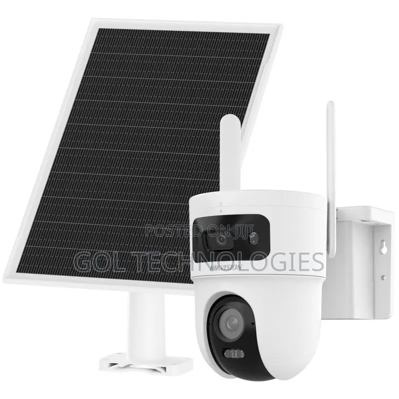Hikvision Solar 8mp 24/7 Solar 4g Dual-Lens Pt Camera Ds-2cfsp8-D/4g