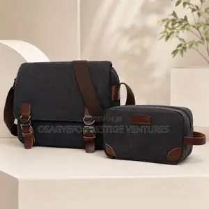 2pc Canvas Combo Set Bag