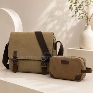 2pc Canvas Combo Set Bag