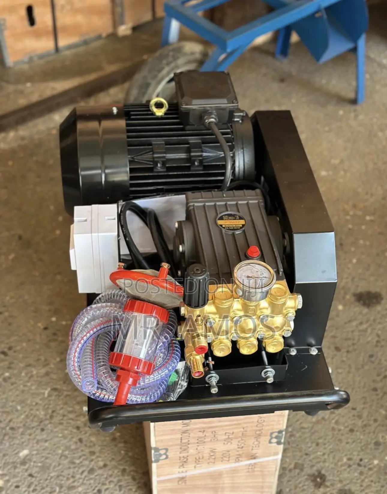 7.5hp Full Belt Driven Electric Pressure Washer System