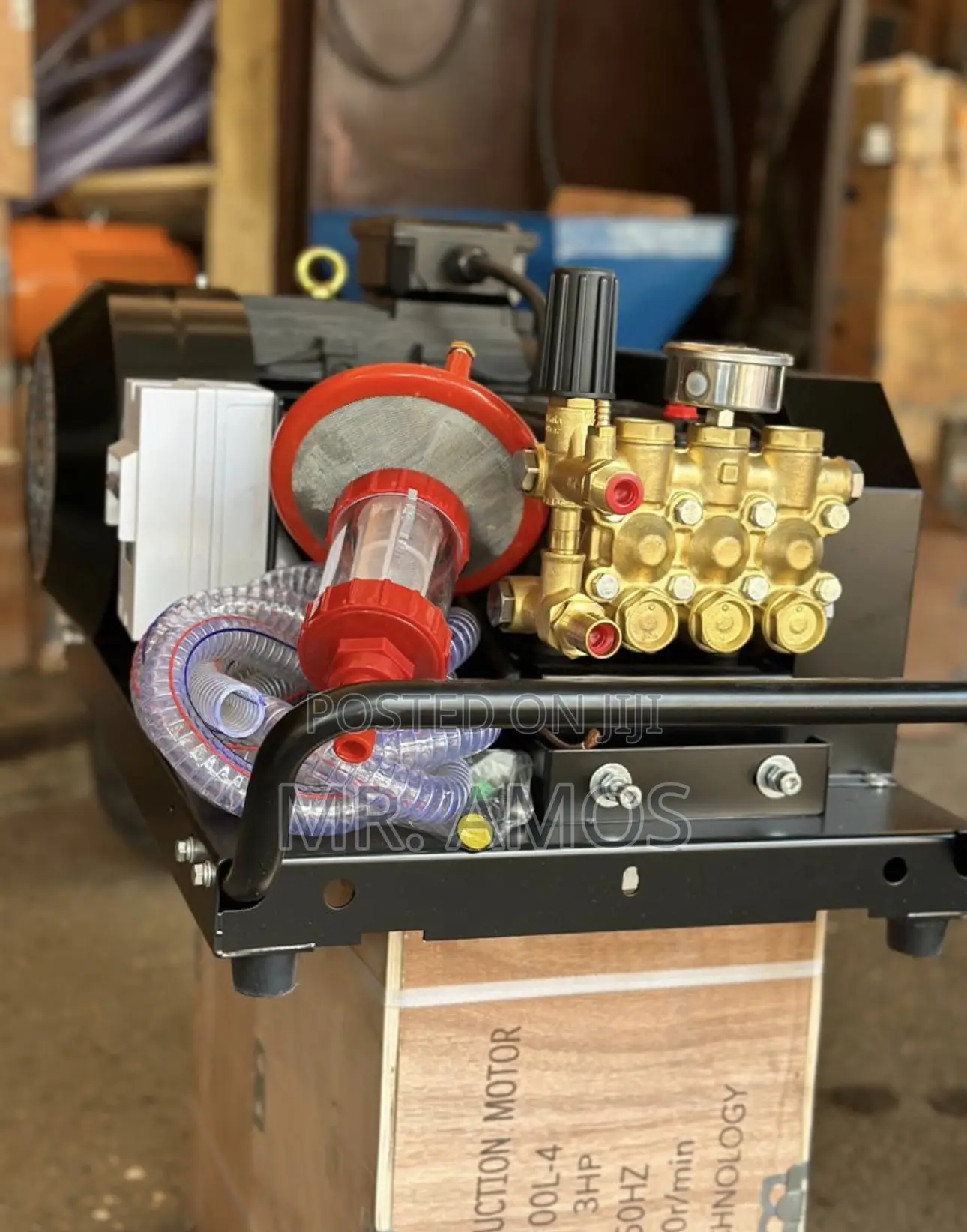 7.5hp Full Belt Driven Electric Pressure Washer System