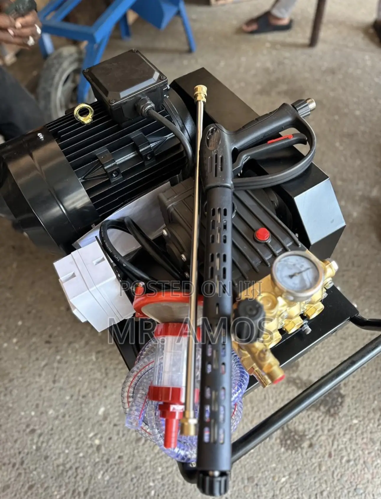 7.5hp Full Belt Driven Electric Pressure Washer System