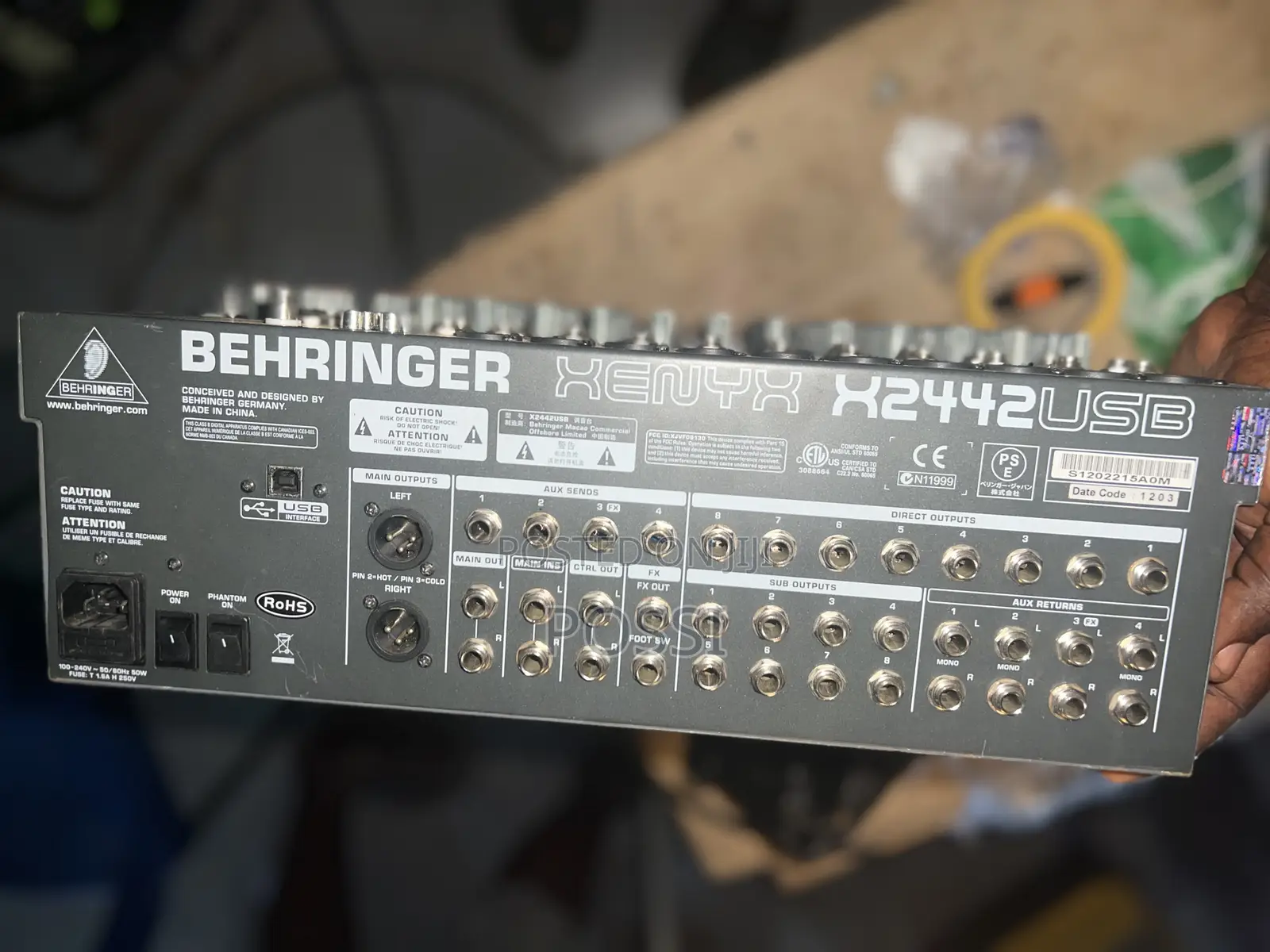 24 Channel 16 Inputs Behringer Mixer From Germany