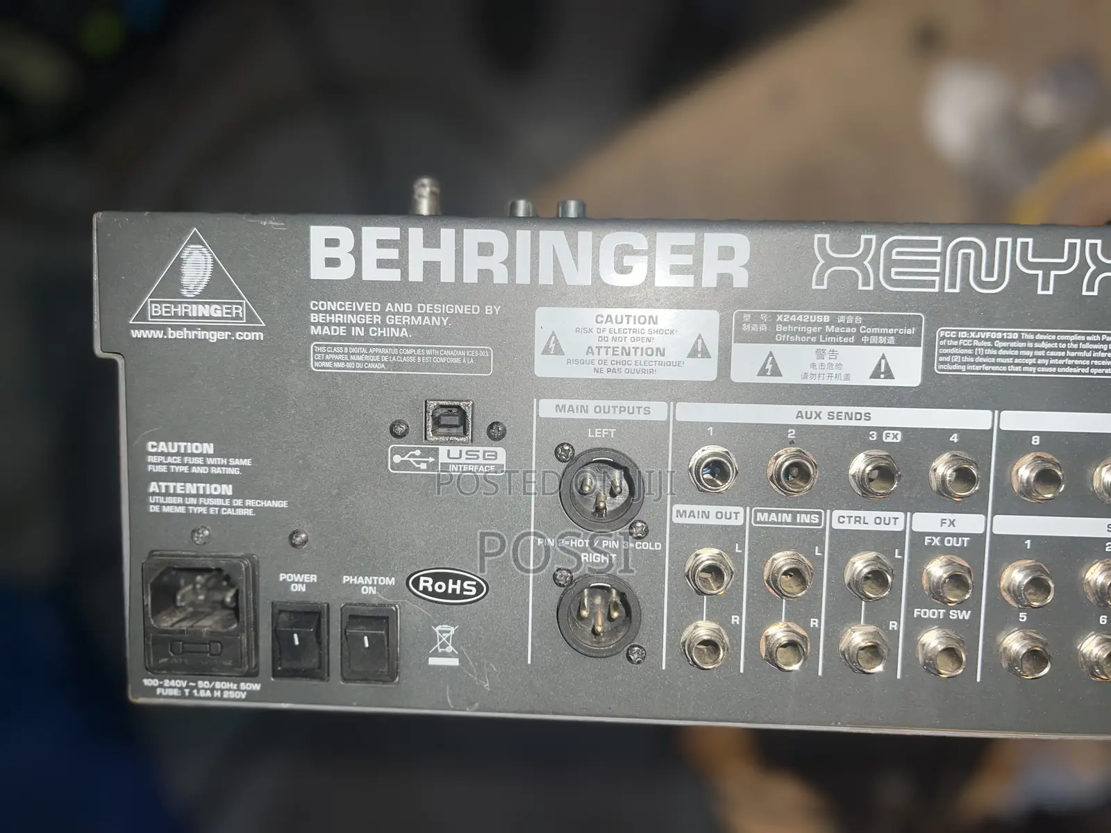 24 Channel 16 Inputs Behringer Mixer From Germany
