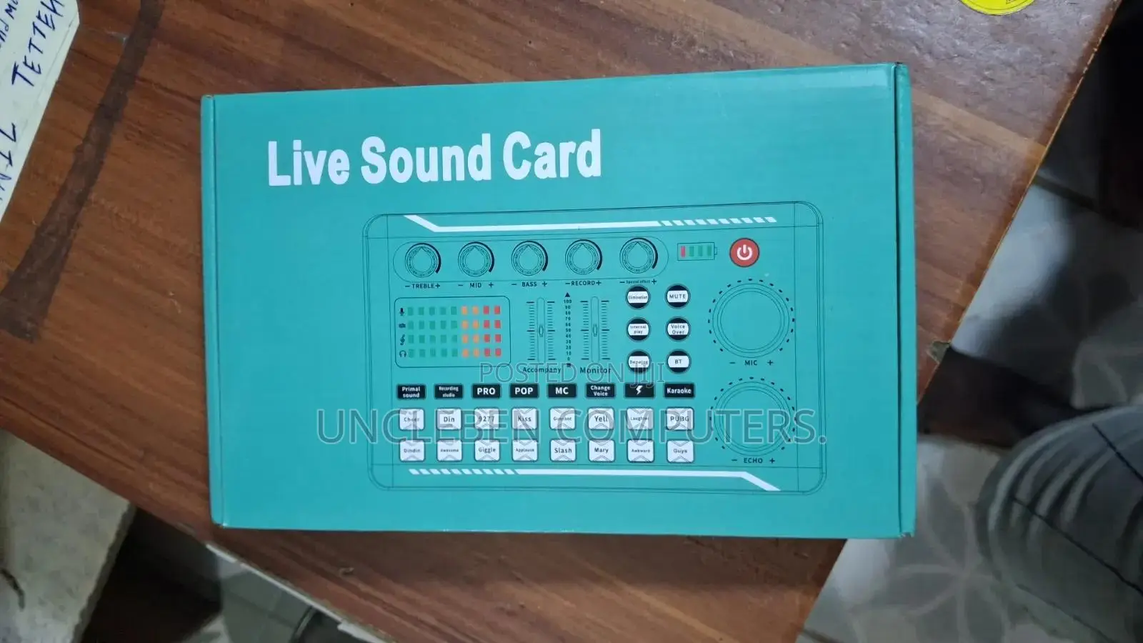 Sound Card for Live Screening