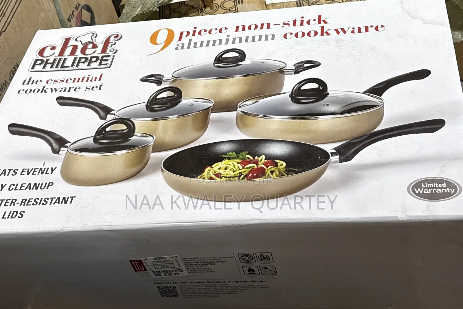9pcs Cookware Usa