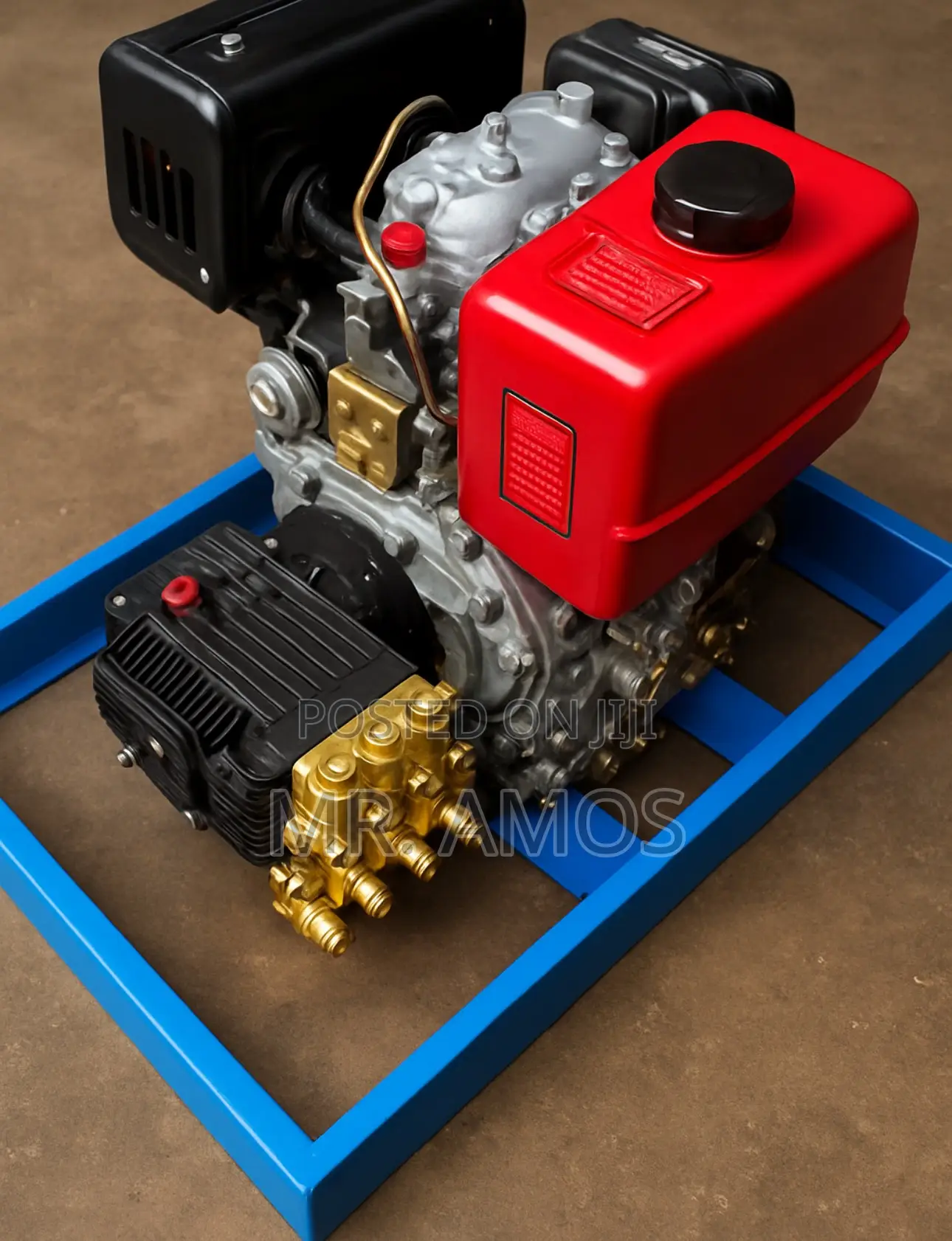 Key Start Diesel Powered Heavy Duty Pressure Washer