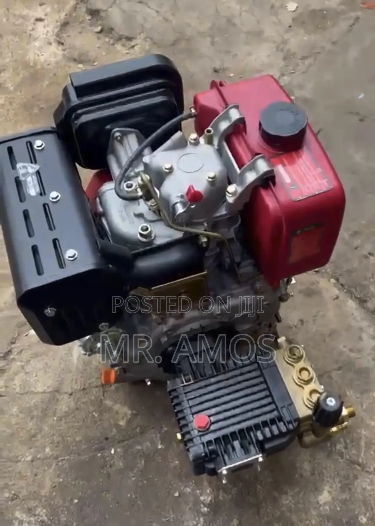Key Start Diesel Powered Heavy Duty Pressure Washer