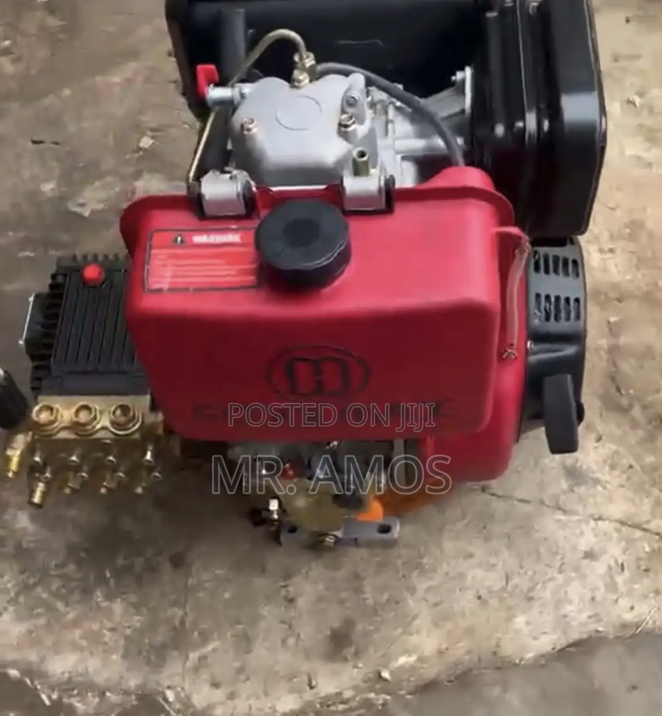 Key Start Diesel Powered Heavy Duty Pressure Washer