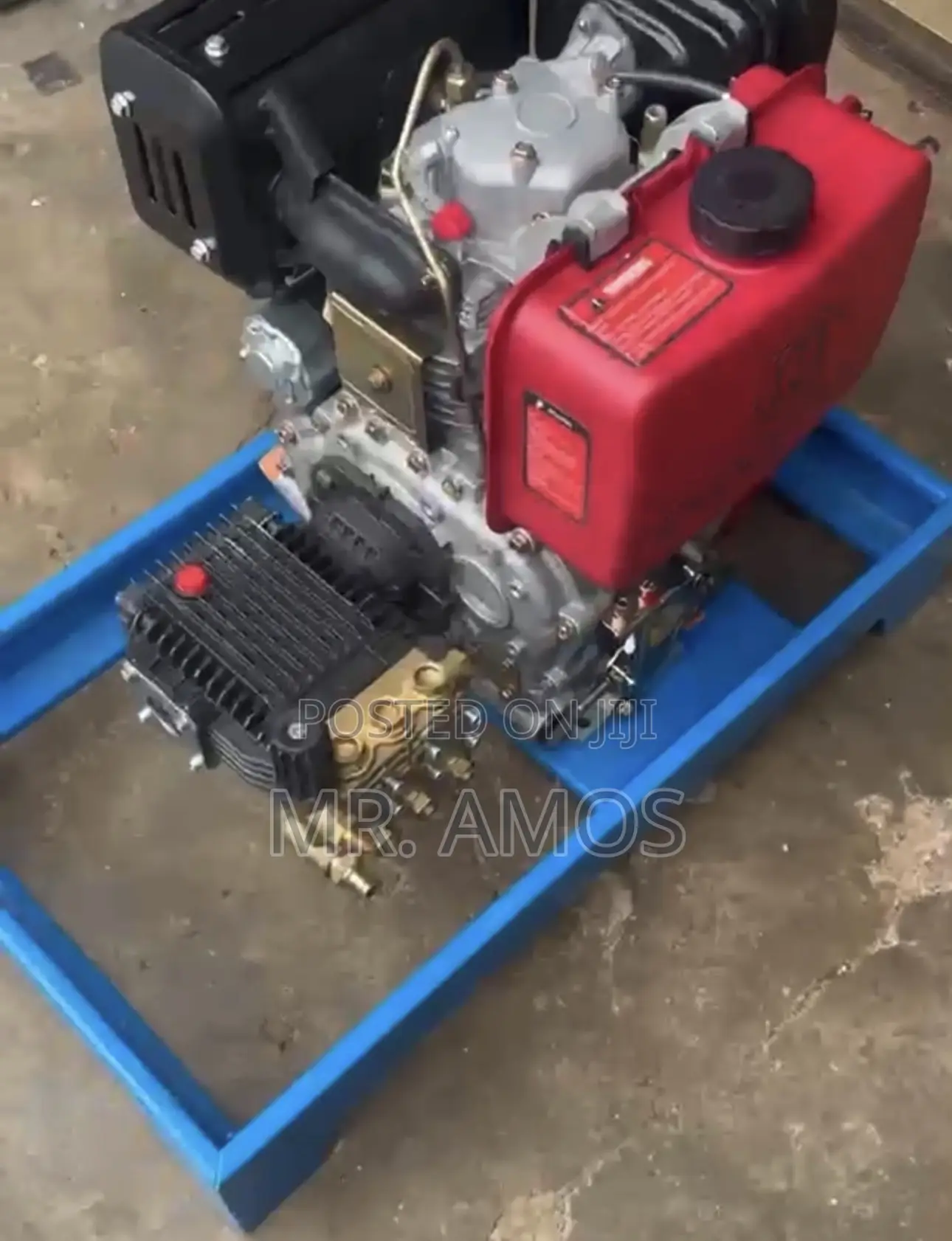 Key Start Diesel Powered Heavy Duty Pressure Washer