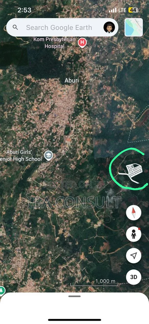 Registered Lands for Sale at Aburi