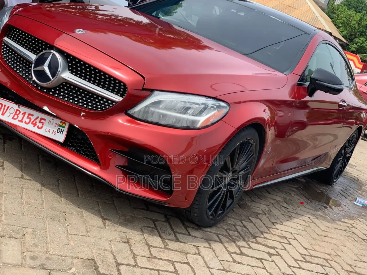 Mercedes-Benz C300 2018 Burgundy