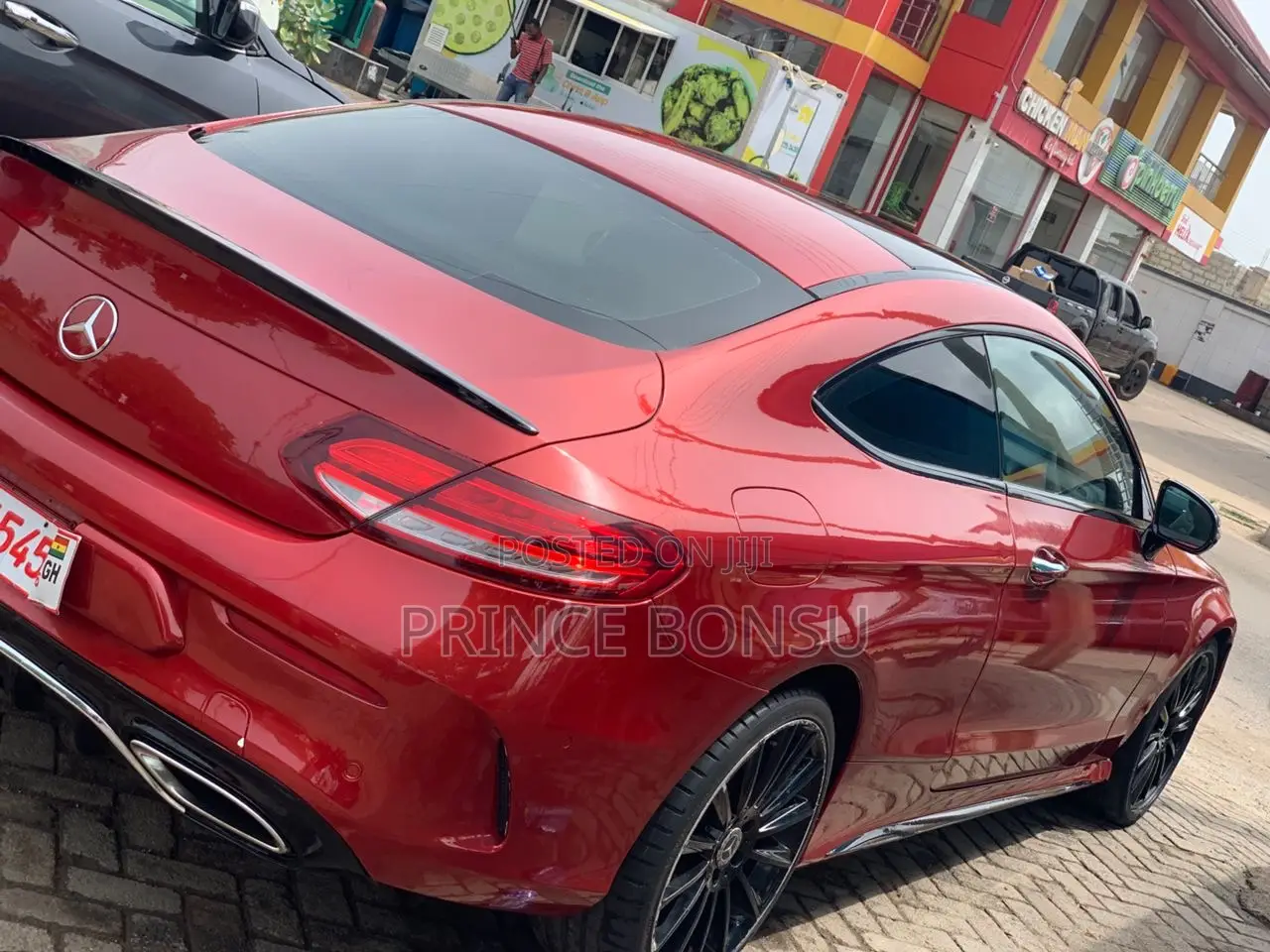 Mercedes-Benz C300 2018 Burgundy