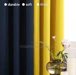 Separate Colors Blend Blackout Curtains 300ghc A Pair For Each Color