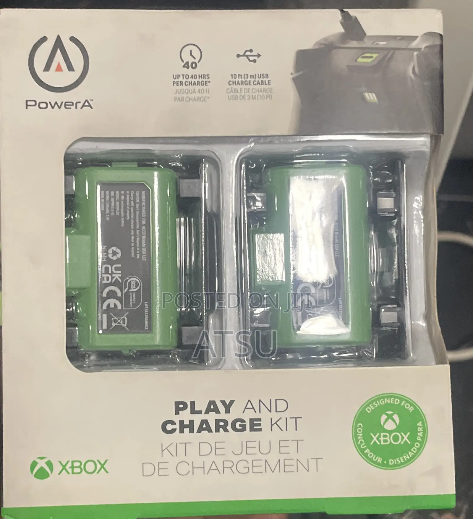 Xbox Battery / Play and Charge Kit