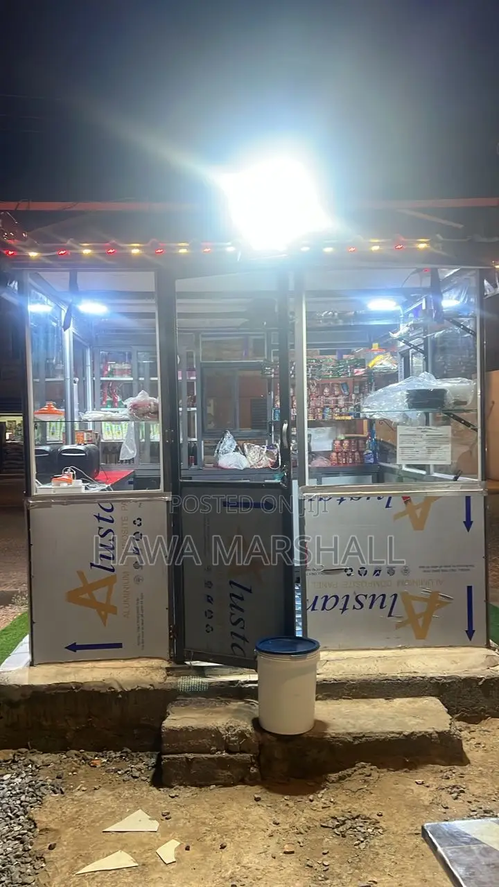 Glass And Alucobond. Kiosk For Sale In Lakeside Estate!