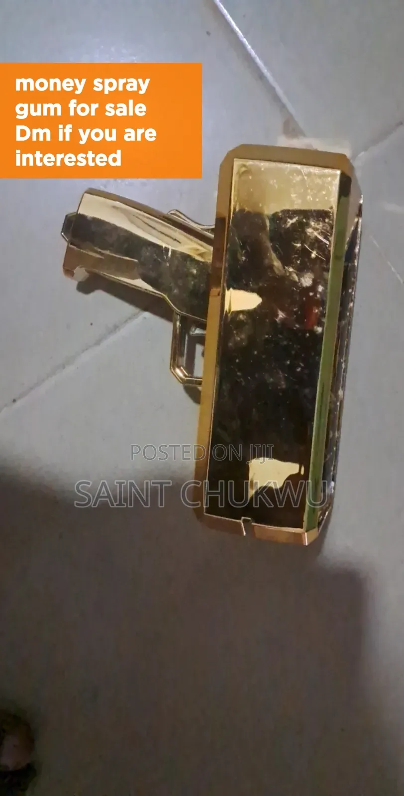 Money Gun Spray