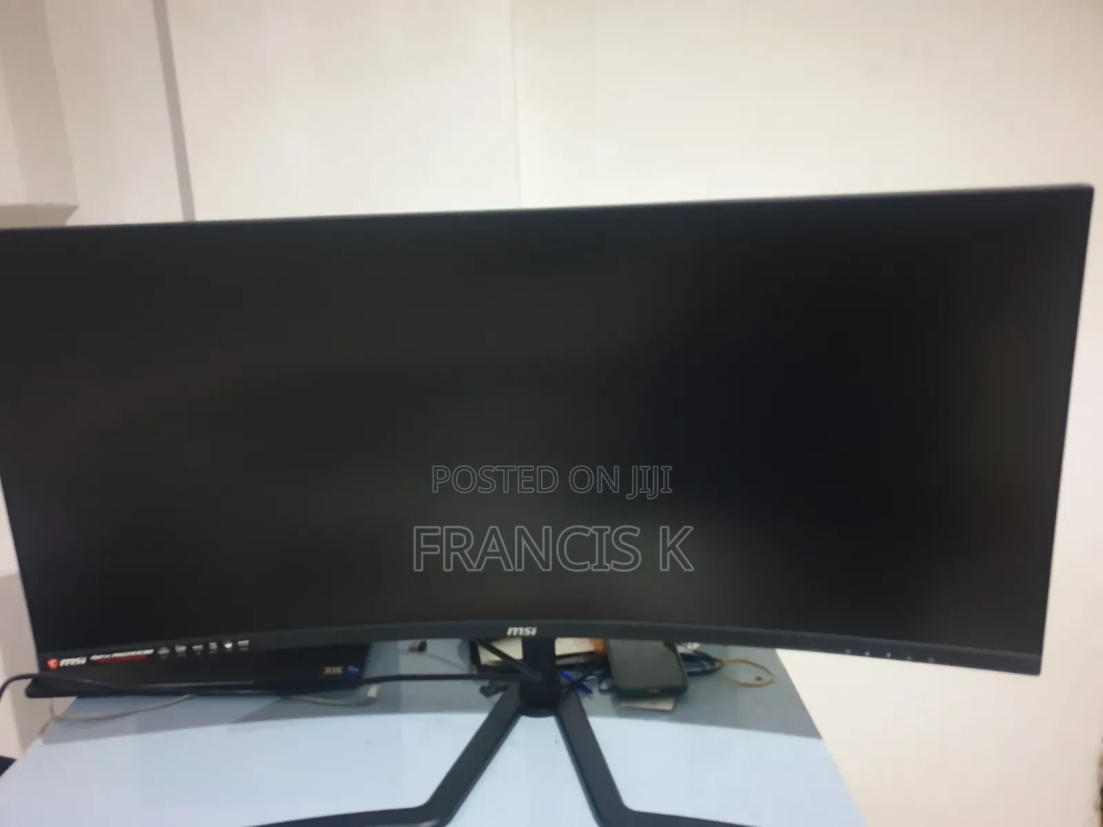 Msi Optix Curved 144hz "34" Ultra Wide Gaming Monitor