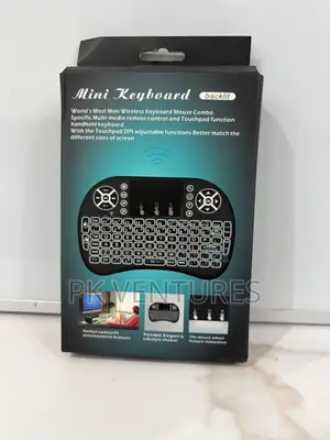 Backlit Mini Wireless Keyboard Mouse Combo