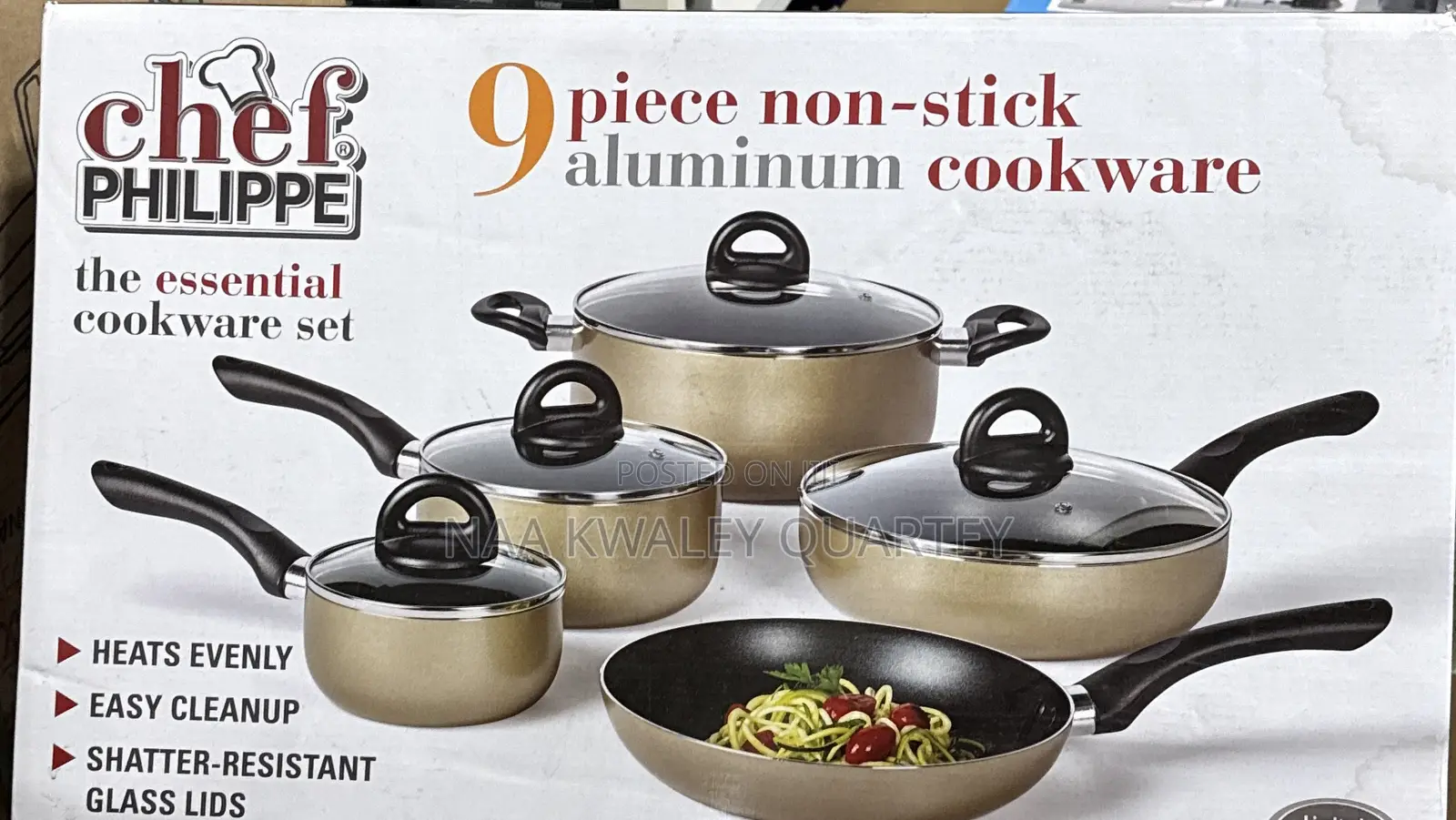 9pcs Cookware Usa