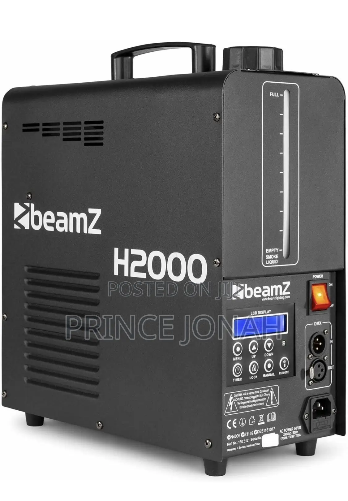 Rent/Hire Beamz H2000 Professional Dmx Haze Machine Accra Ghana