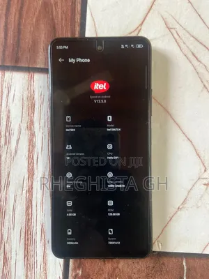 Itel S24 128 GB Black