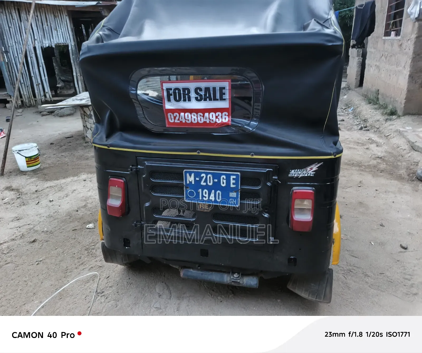 Bajaj RE 2020 Black