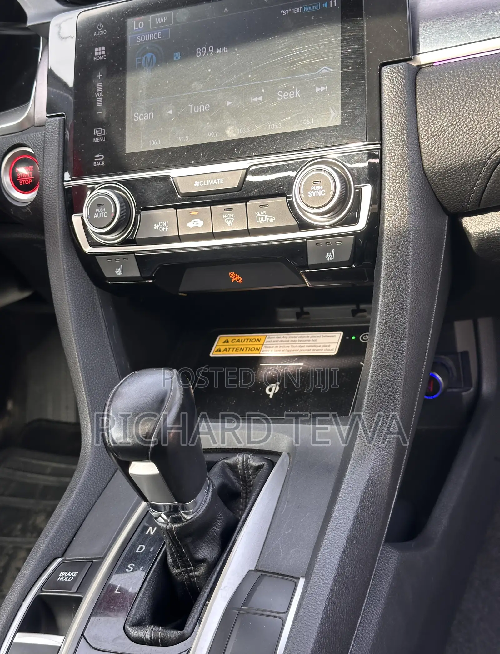 Honda Civic Touring 4dr Sedan (1.5L 4cyl) 2017 Silver