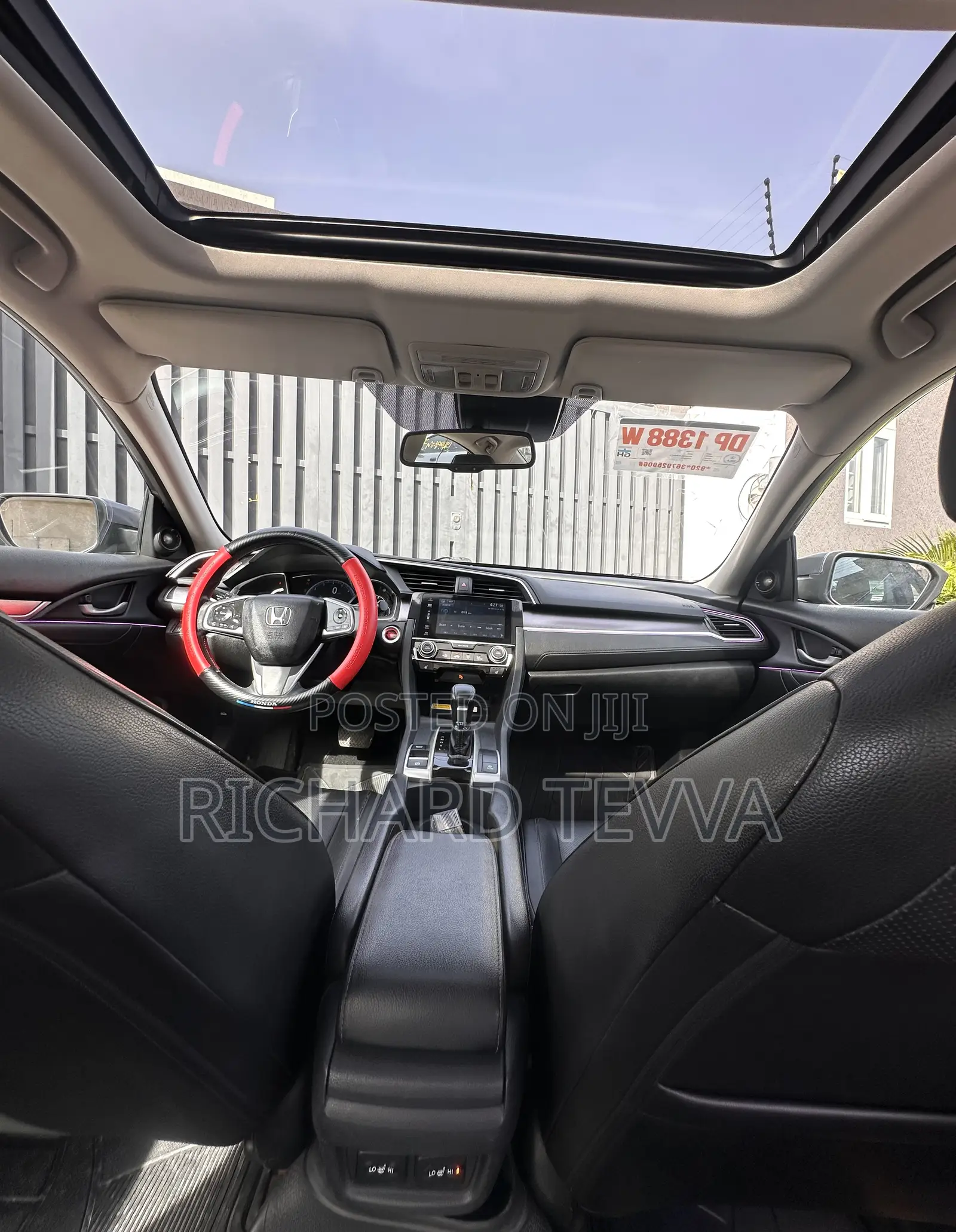 Honda Civic Touring 4dr Sedan (1.5L 4cyl) 2017 Silver