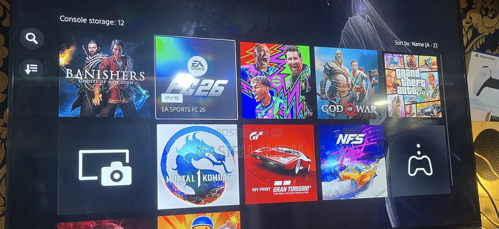 Ps5 Standard Available With 10 Games From Home