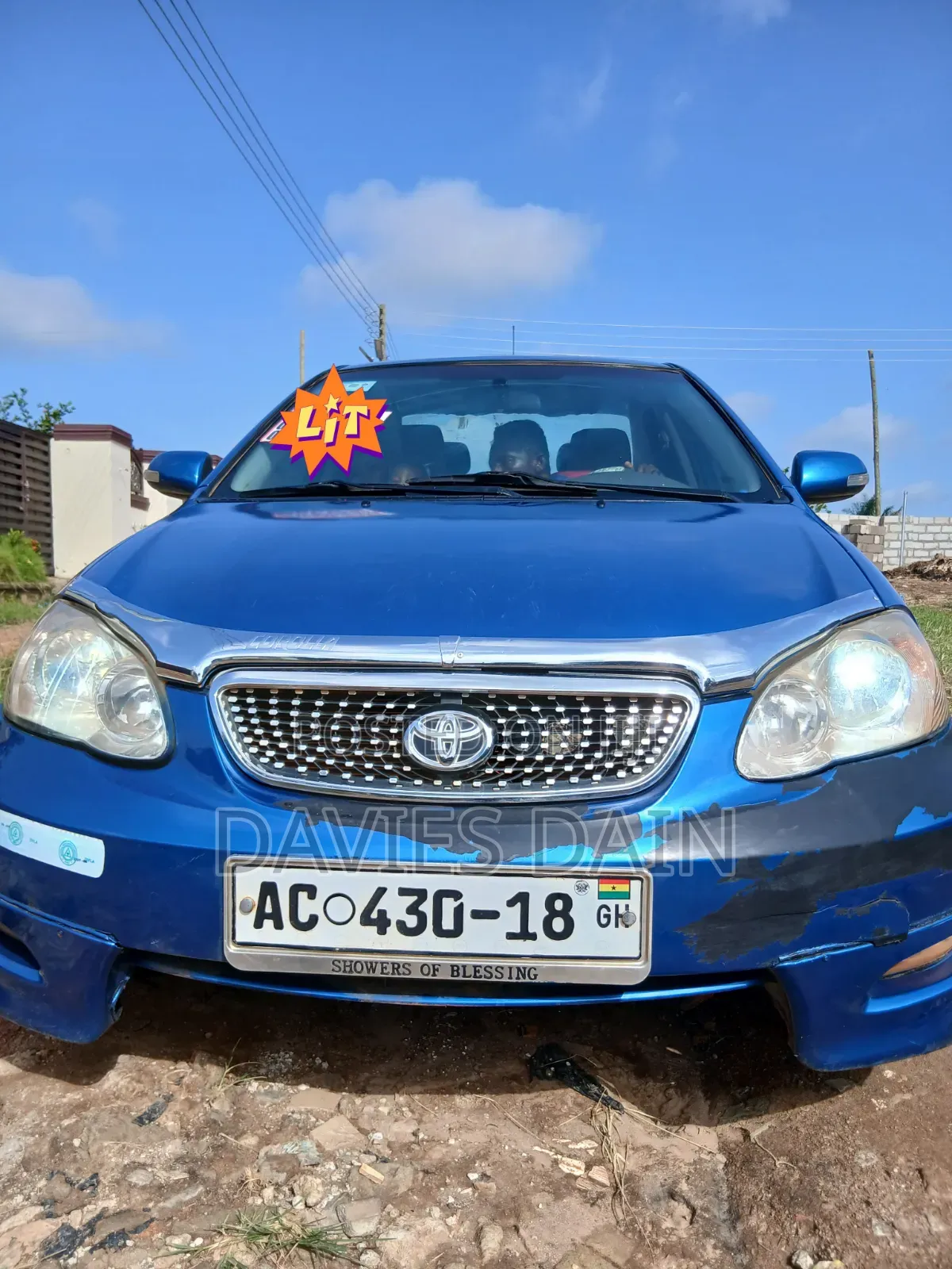 Toyota Corolla LE 2007 Blue