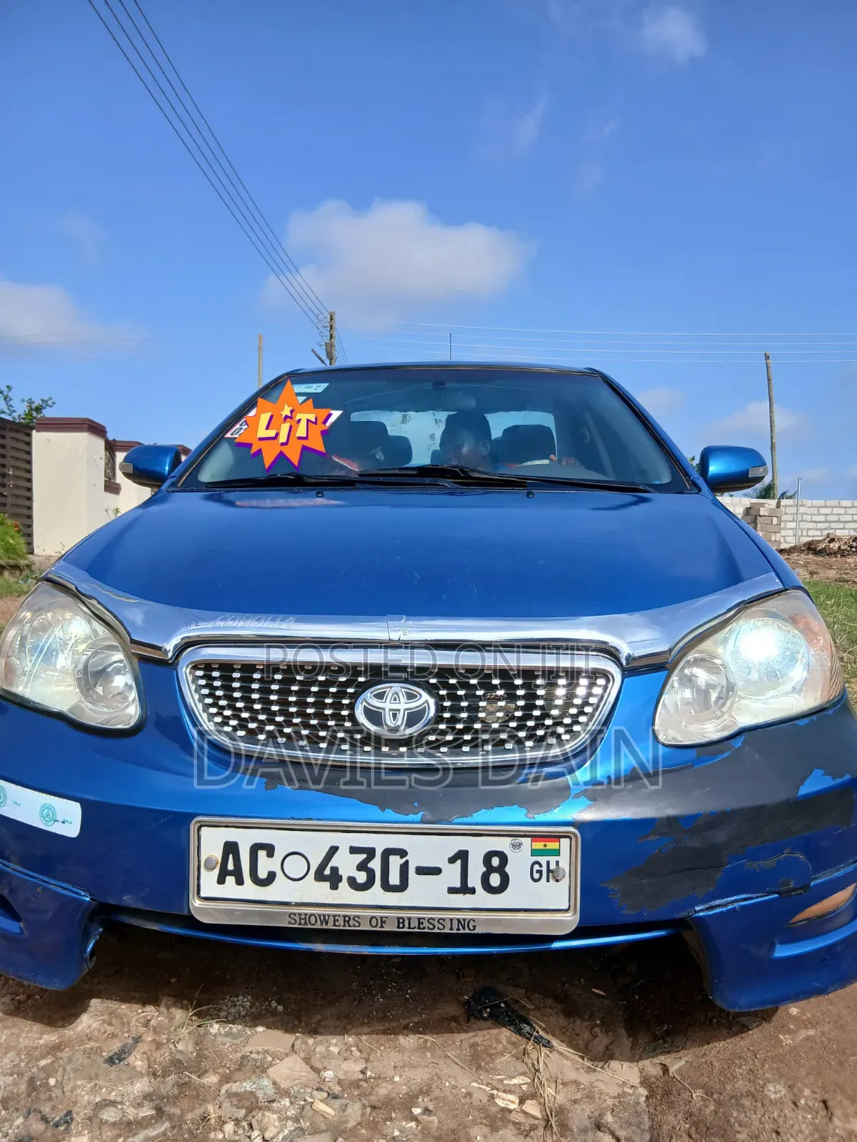 Toyota Corolla LE 2007 Blue