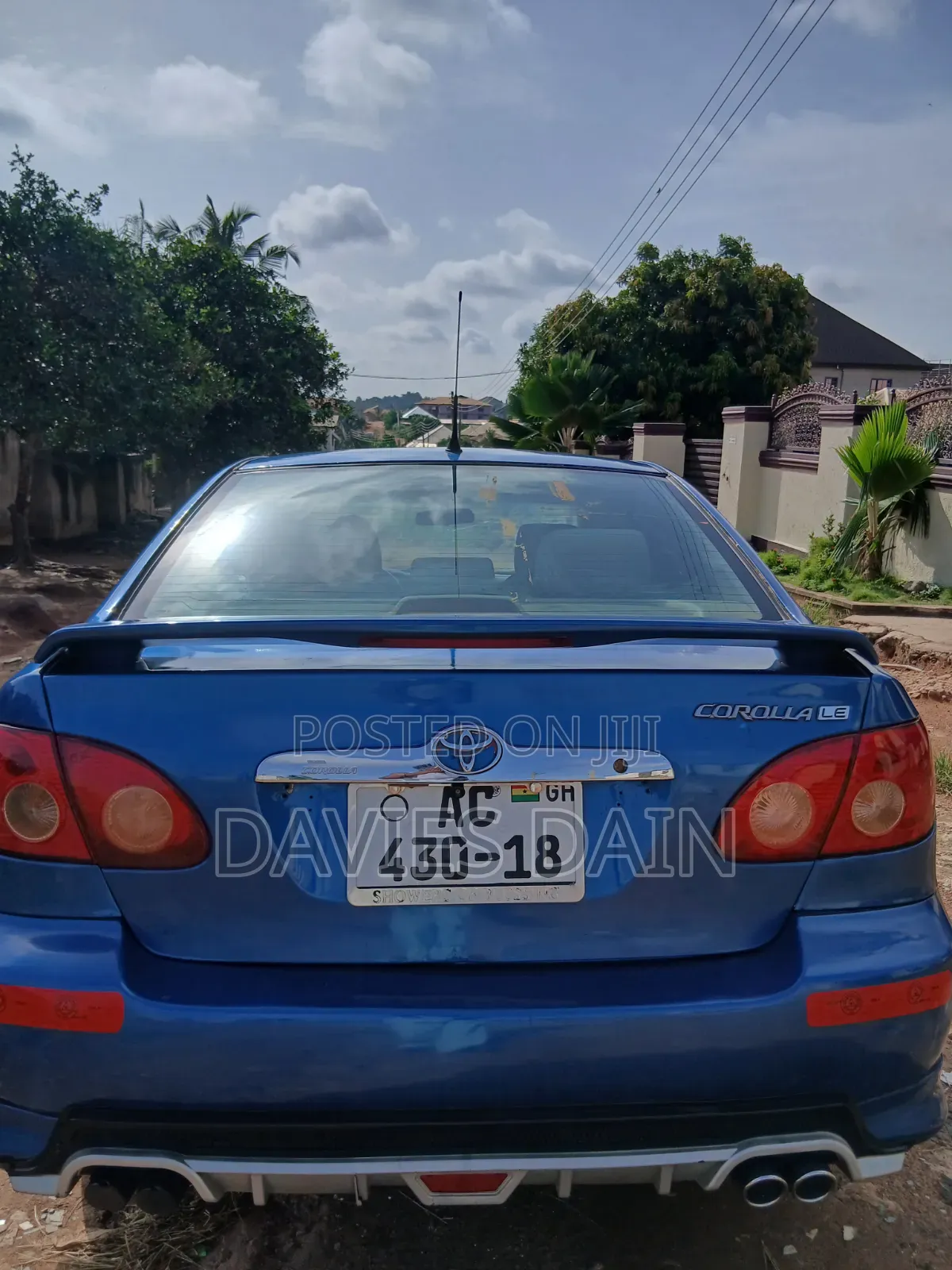 Toyota Corolla LE 2007 Blue