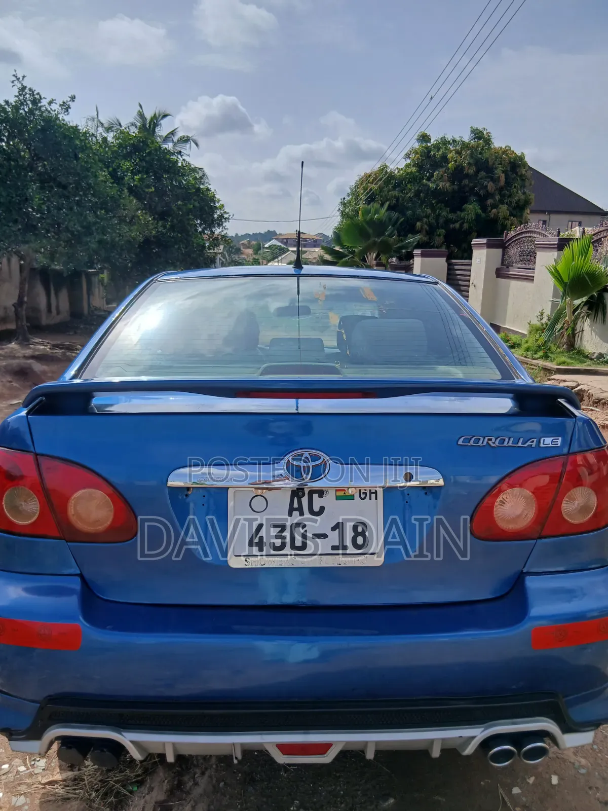 Toyota Corolla LE 2007 Blue