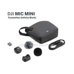 Dji Mic Mini Clip-on Transmitter With Built-in Microphone (2.4 Ghz)