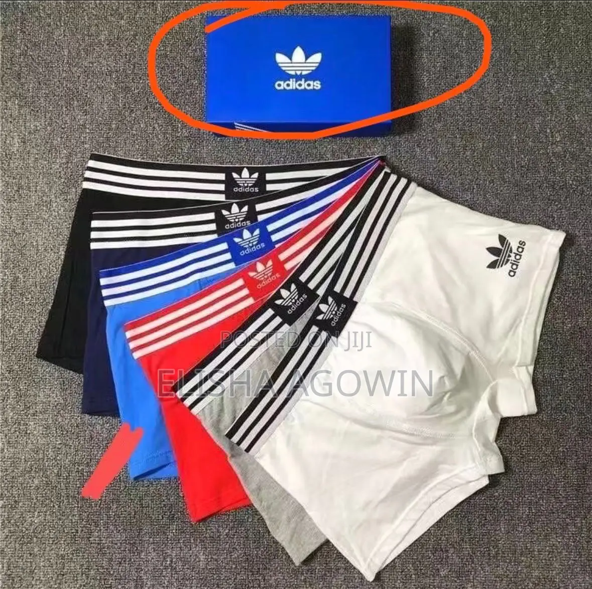 Original Branded Boxes Adidas and Under Armour