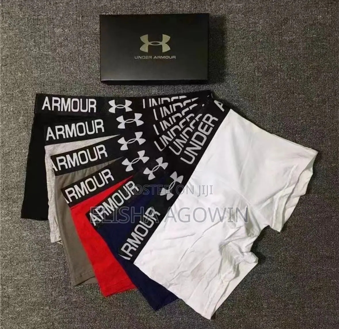 Original Branded Boxes Adidas and Under Armour