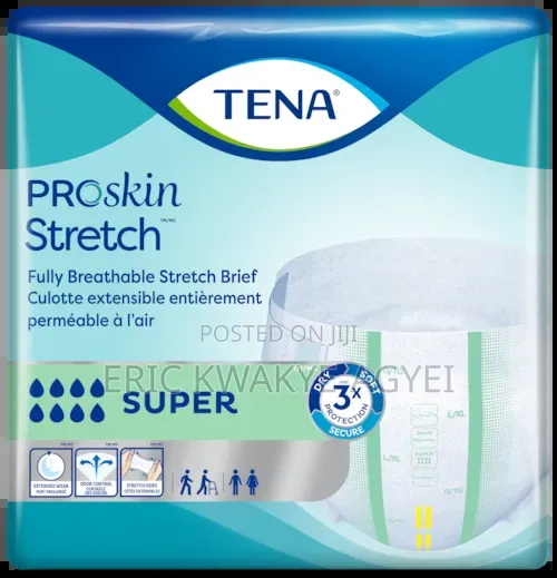 Tena Pro Skin Stretch Super Briefs | Fully Breathable