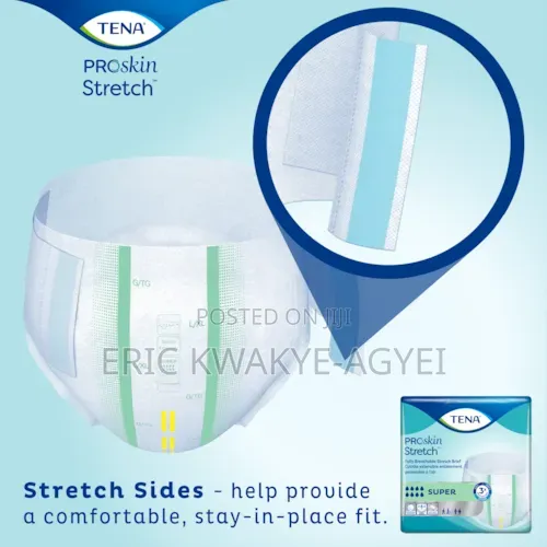 Tena Pro Skin Stretch Super Briefs | Fully Breathable