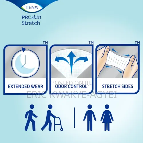 Tena Pro Skin Stretch Super Briefs | Fully Breathable