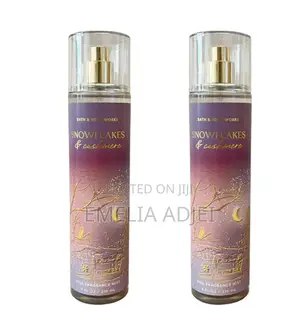Bath Body Works Snowflakes Cashmere Fragrance Mist