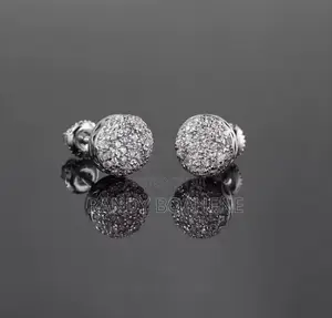 Men Zircon Stud Earring