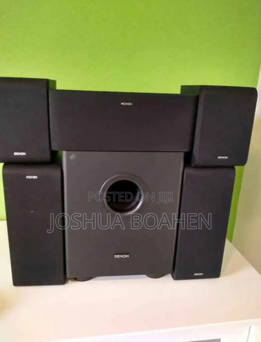 Denon Sub Woofer and 5set of Surround Speakers